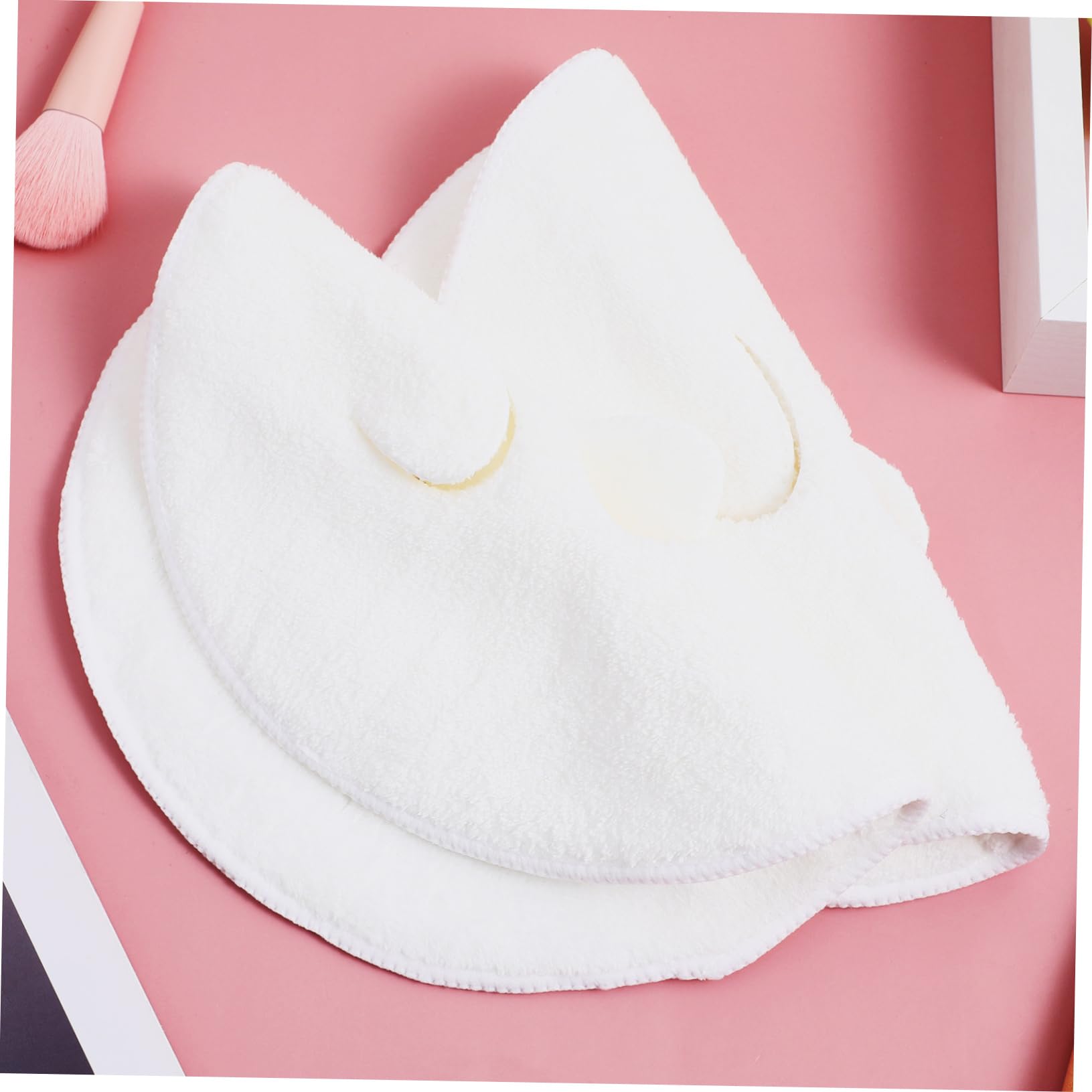2Pcs Thickened Coral Fleece Face Towels for Hot & Cold Compress - Ultra Soft Facial Care Towels for Spa, Skincare & Personal Treatment - Perfect for Relaxation, Puffiness Relief & Beauty Routine