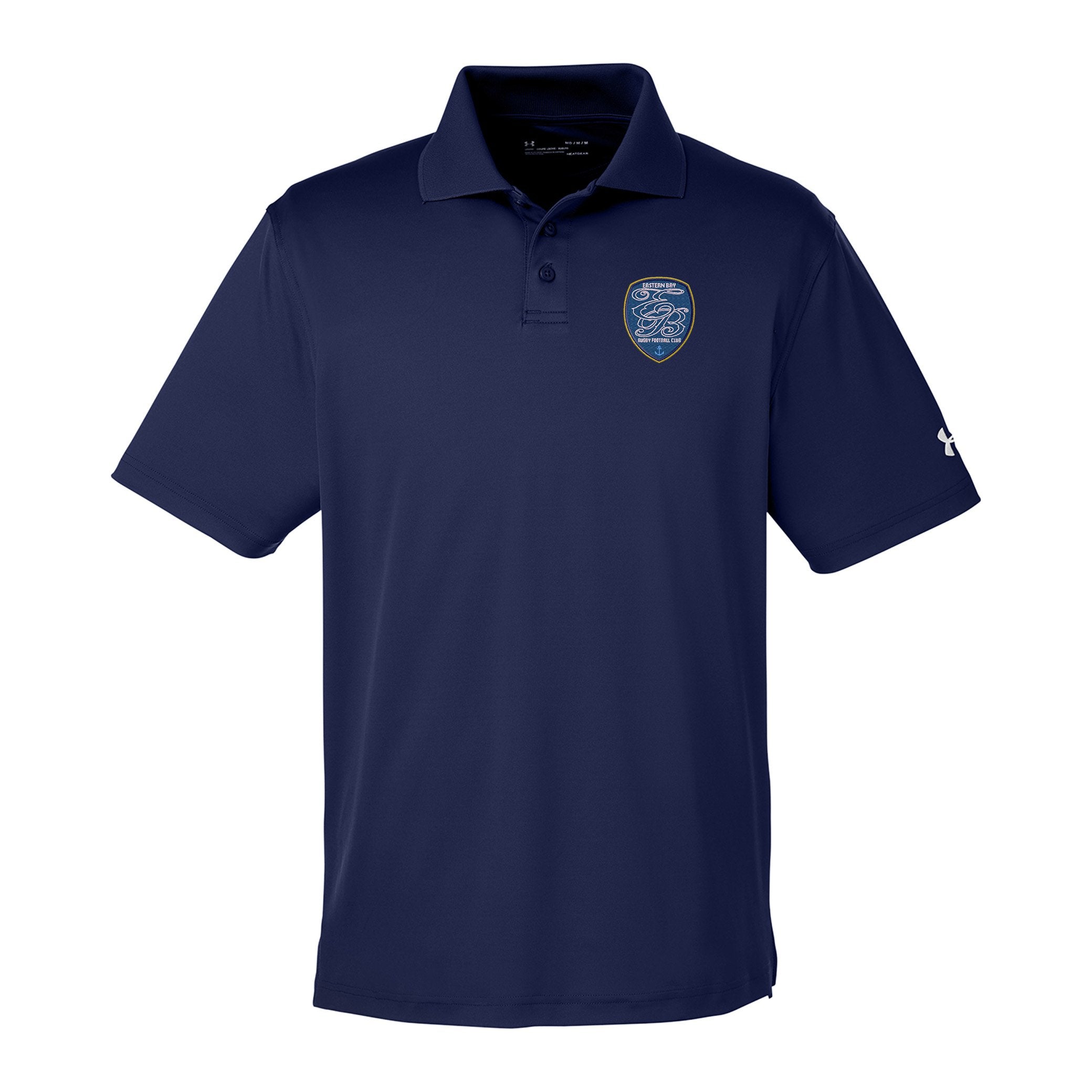Eastern Bay RFC Corp Men's Performance Polo Shirt - Moisture Wicking, Breathable & Quick Dry Golf Tennis Workout Shirt for Men | Business Casual & Athletic Wear