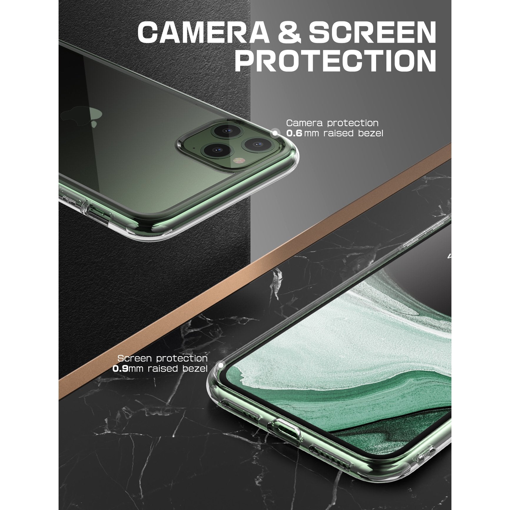 iPhone 11 Pro Max Case 6.5 Inch - Unicorn Beetle Style Clear Protective Cover | Shockproof & Scratch Resistant | Perfect for Everyday Use, Travel & Outdoor Activities