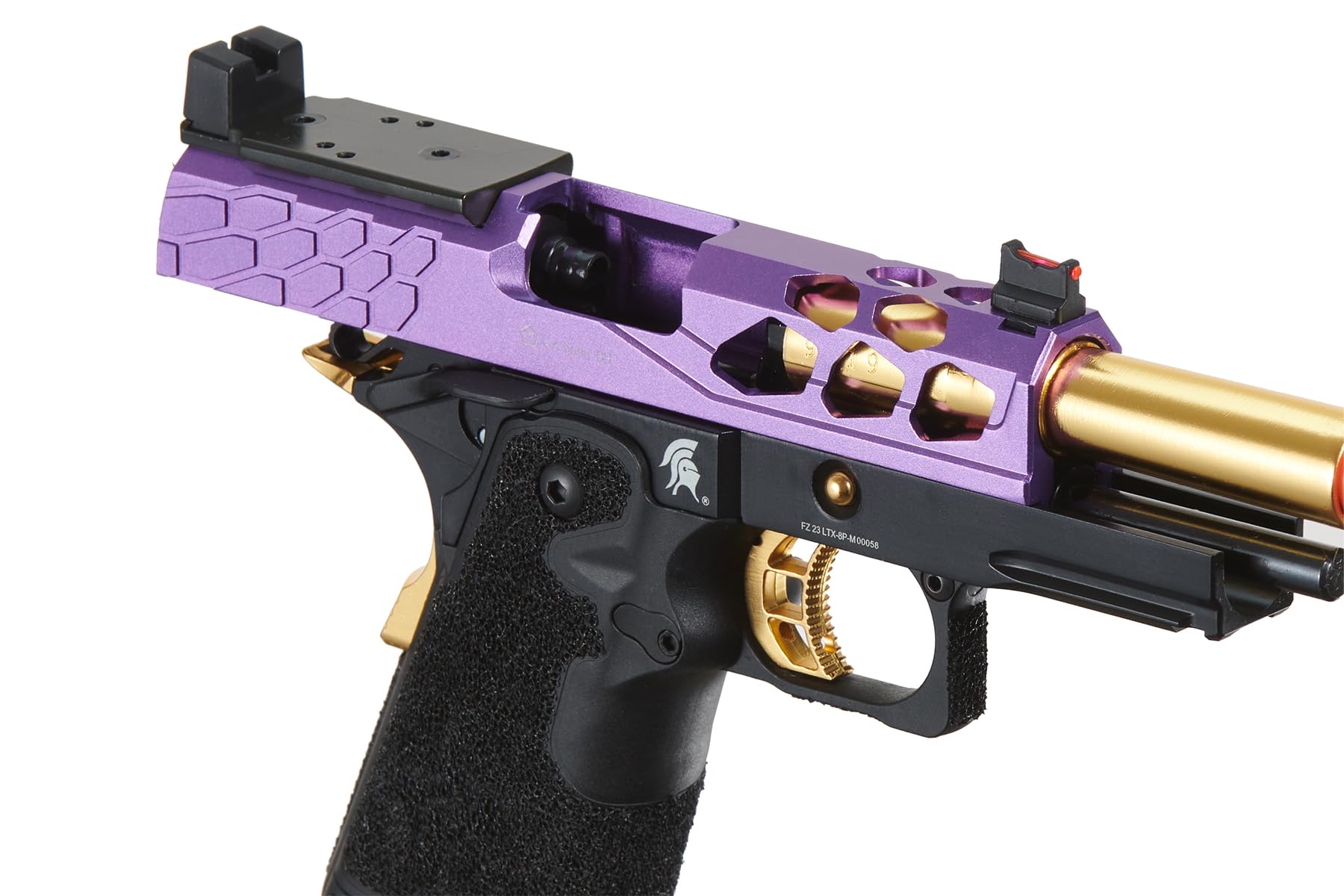 Lancer Tactical Airsoft Pistol STRYK Hi-Capa 5.1/4.3 Full Metal Gas Blowback GBB - 330 FPS - Realistic Training & Competitive Airsoft Matches