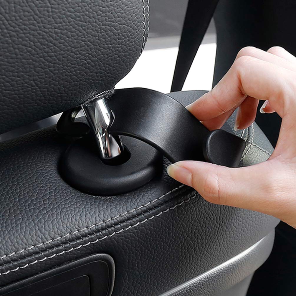 BESPORTBLE 6pcs Strawberry Car Hooks - Cute Headrest Hangers for Car Seat & Truck Organization - Perfect for Road Trips & Travel