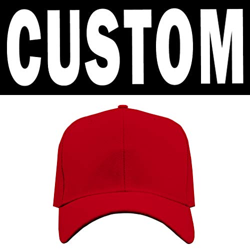 Red Personalized Text Here