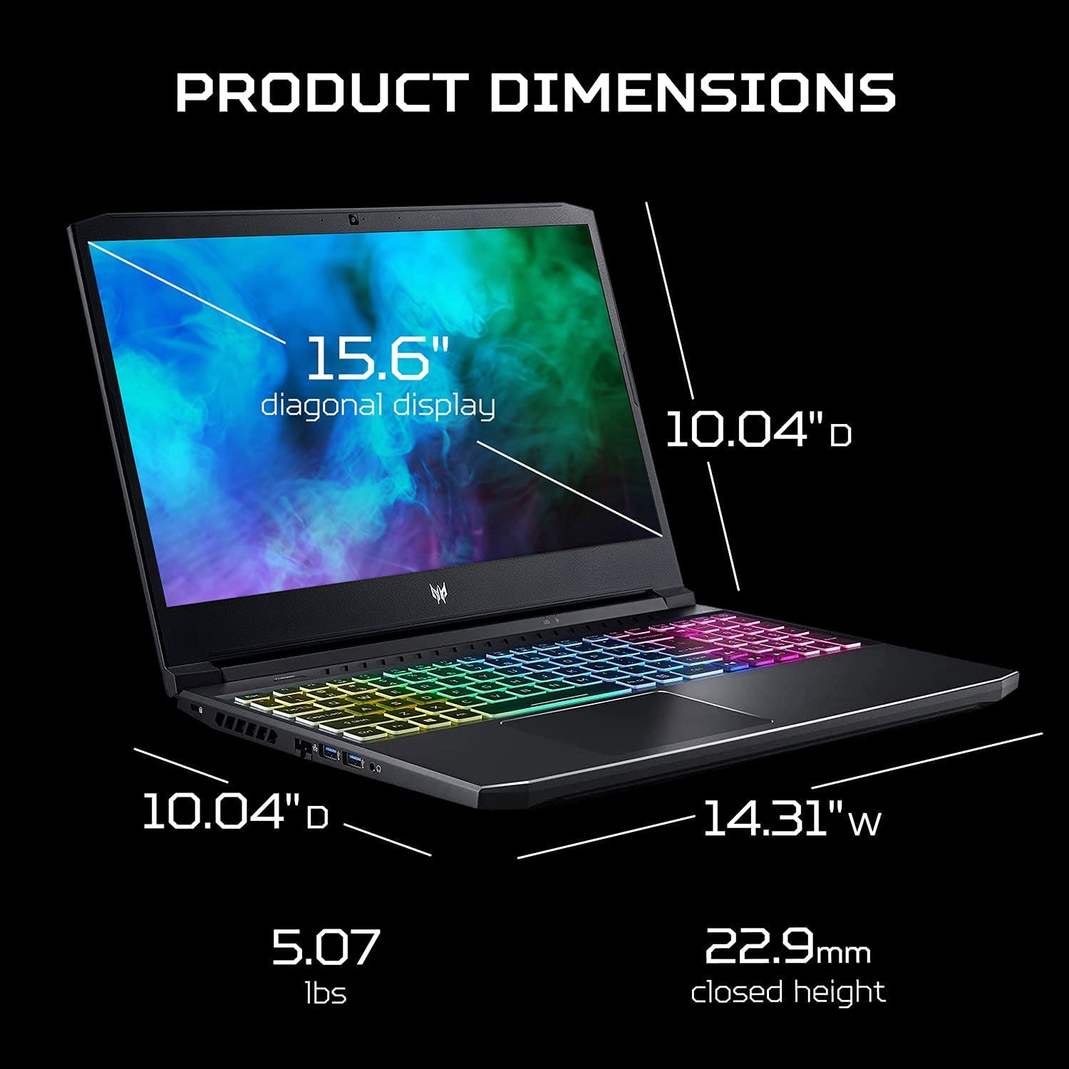 Acer Predator Helios 300 Gaming Laptop - 15.6