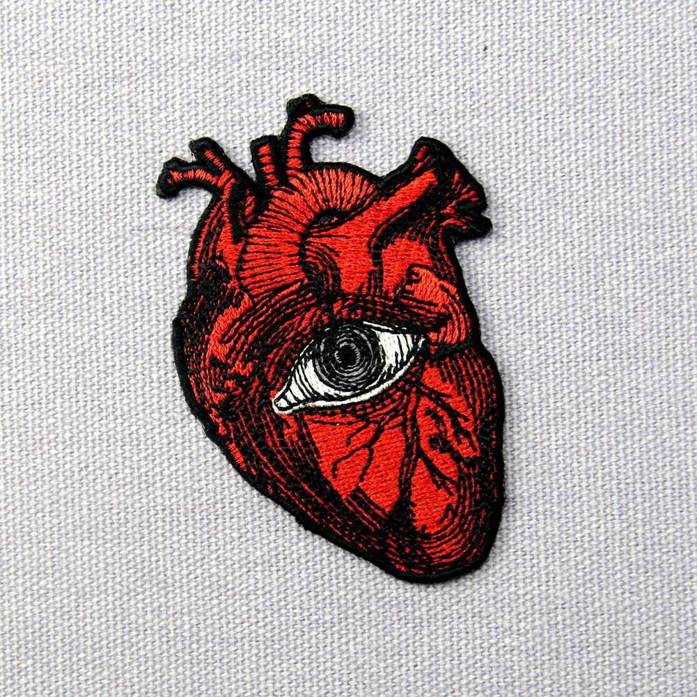 All Seeing Eye Embroidered Patch - Iron On or Sew On Badge for Jackets, Bags & DIY Crafts - Occult & Spiritual Symbol Accessory for Clothing & Accessories