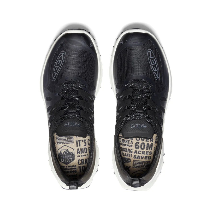 Men's Zionic Speed Running Shoes - Black/Star White | Lightweight & Breathable for Jogging, Gym Workouts & Daily Wear