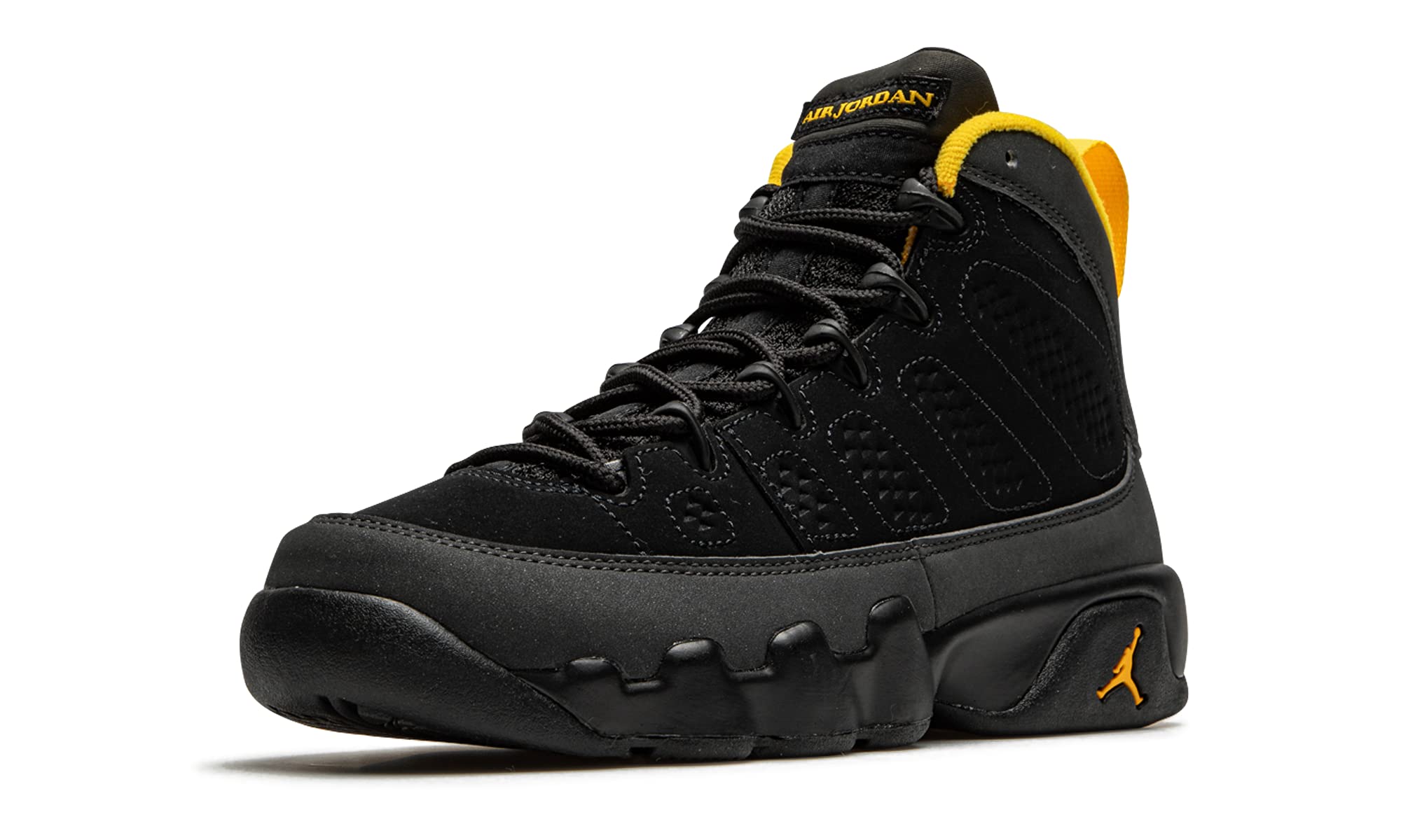 Jordan Youth Air Jordan 9 Retro GS Sneakers 302359-070 University Gold - Size 4Y for Kids Basketball & Casual Wear