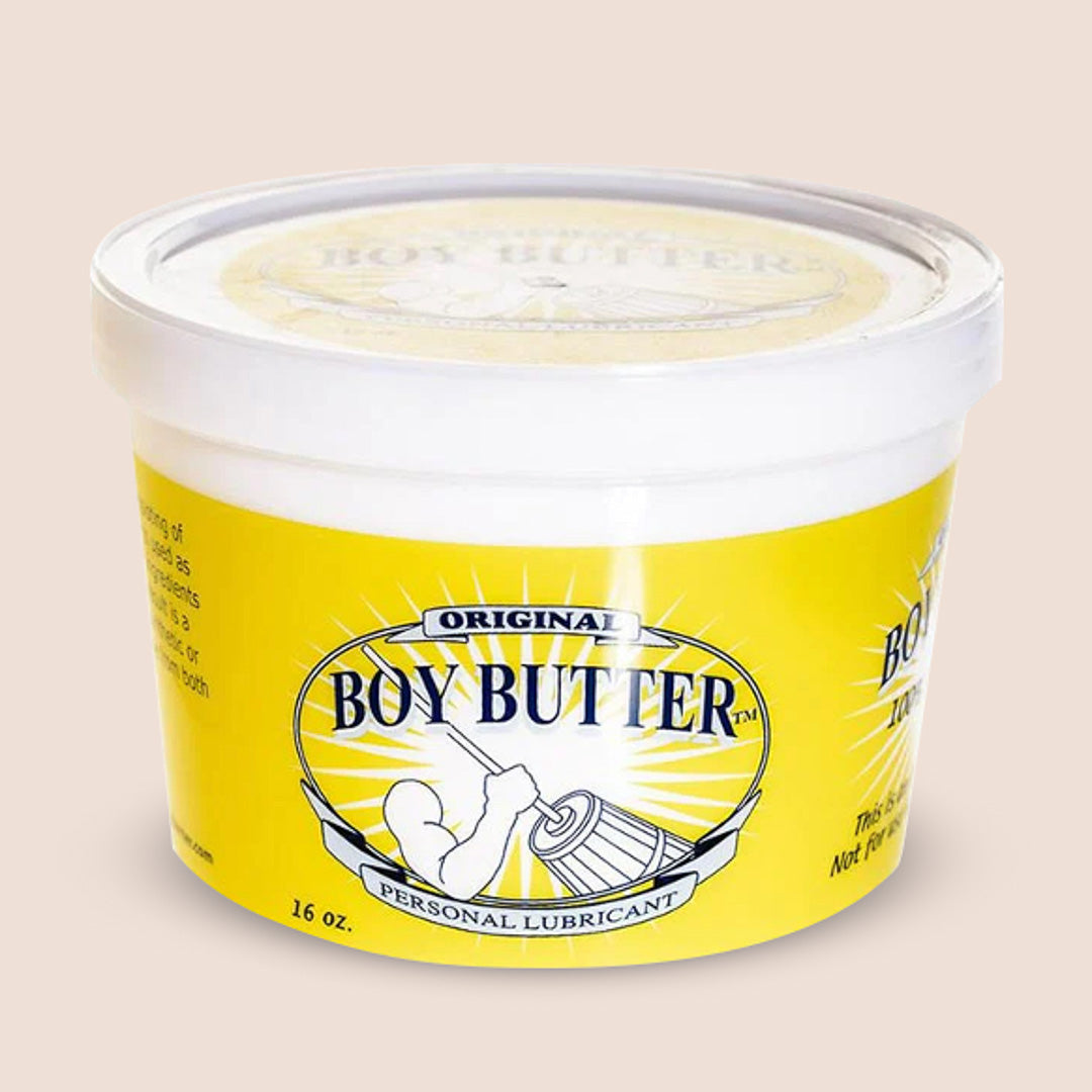 Boy Butter Original Formula - Coconut Oil Based Lubricant for Men & Women | Long-Lasting Personal & Intimate Use | Vegan, Hypoallergenic, Paraben-Free