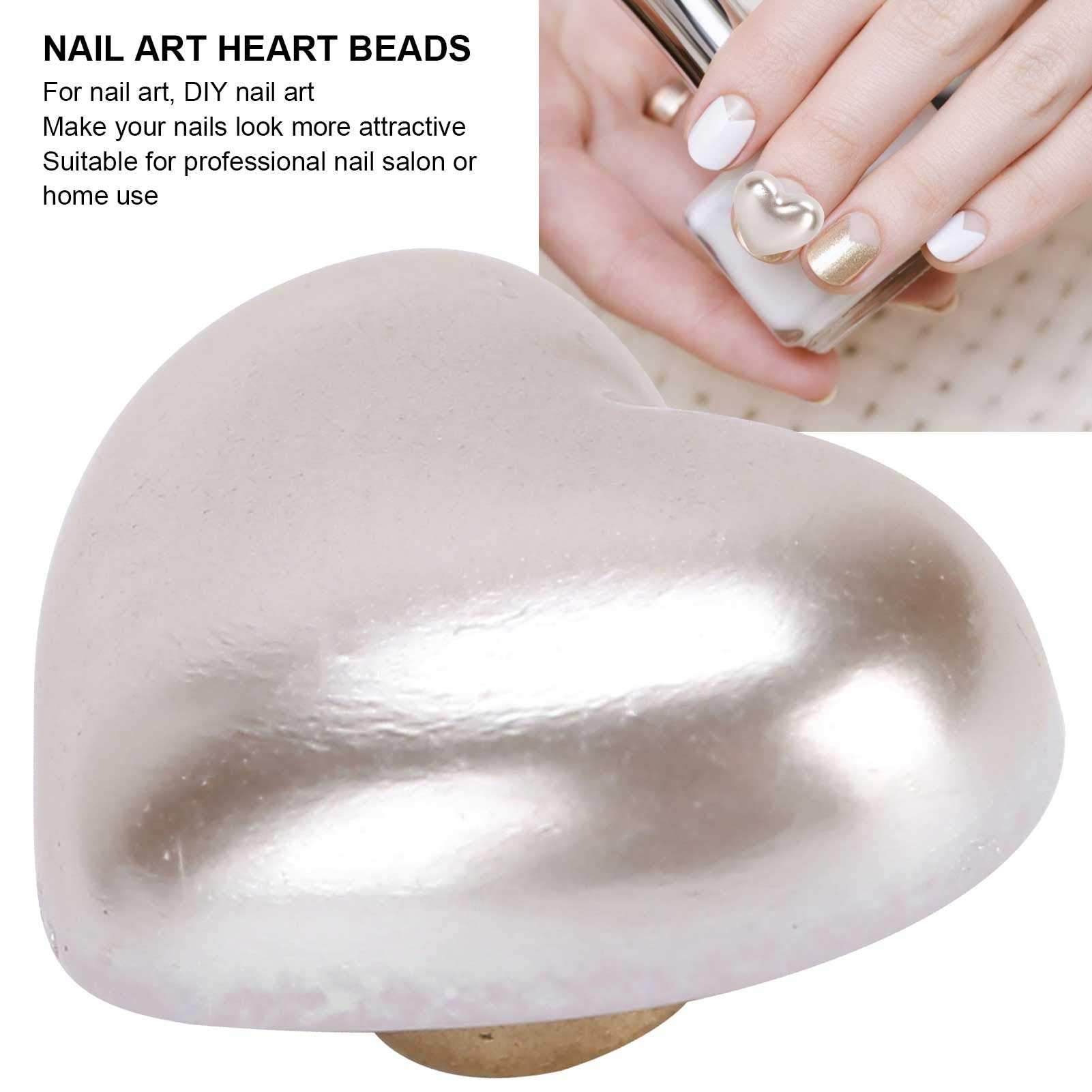 DIY Nail Art Beads - Lightweight Simulated Pearl Beads for Nail Decoration, Scrapbooking & Crafts | Small Durable Beads for Women & Teens | Perfect for Nail Art, Jewelry Making & Home Decor Projects (XZ-44)