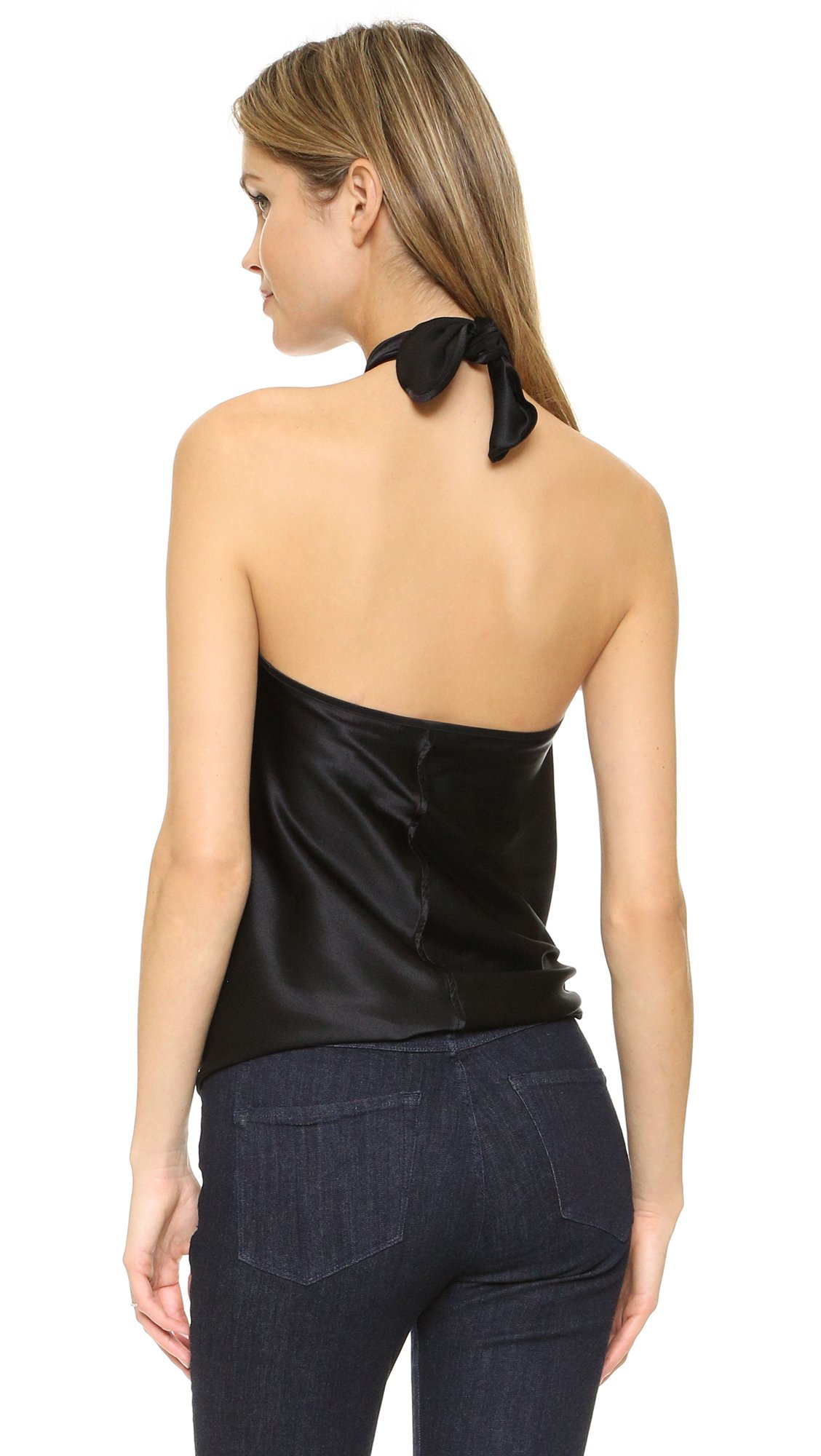 Harriet Silk Halter Top for Women - Breathable Summer Crop Top with Adjustable Straps | Perfect for Beach, Vacation, and Casual Outings