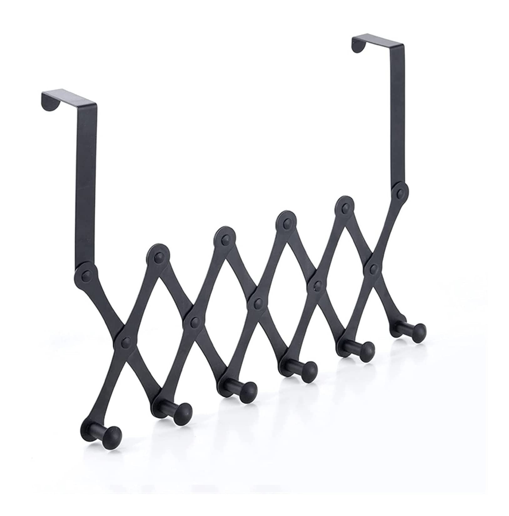 Foldable Stainless Steel Coat Hooks for Door - Space Saving Closet & Cabinet Hangers for Jackets, Hats, Bags & Kitchen Utensils | Perfect for Bedroom, Entryway & Bathroom Organization