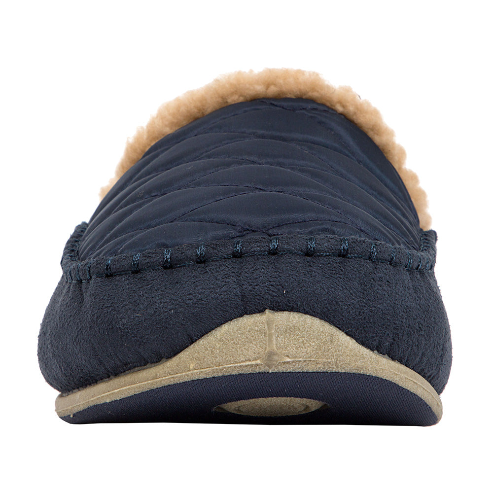 Alma Unisex Navy Slippers for Men & Women - Soft Indoor/Outdoor House Shoes for Comfort & Relaxation at Home, Spa or Travel