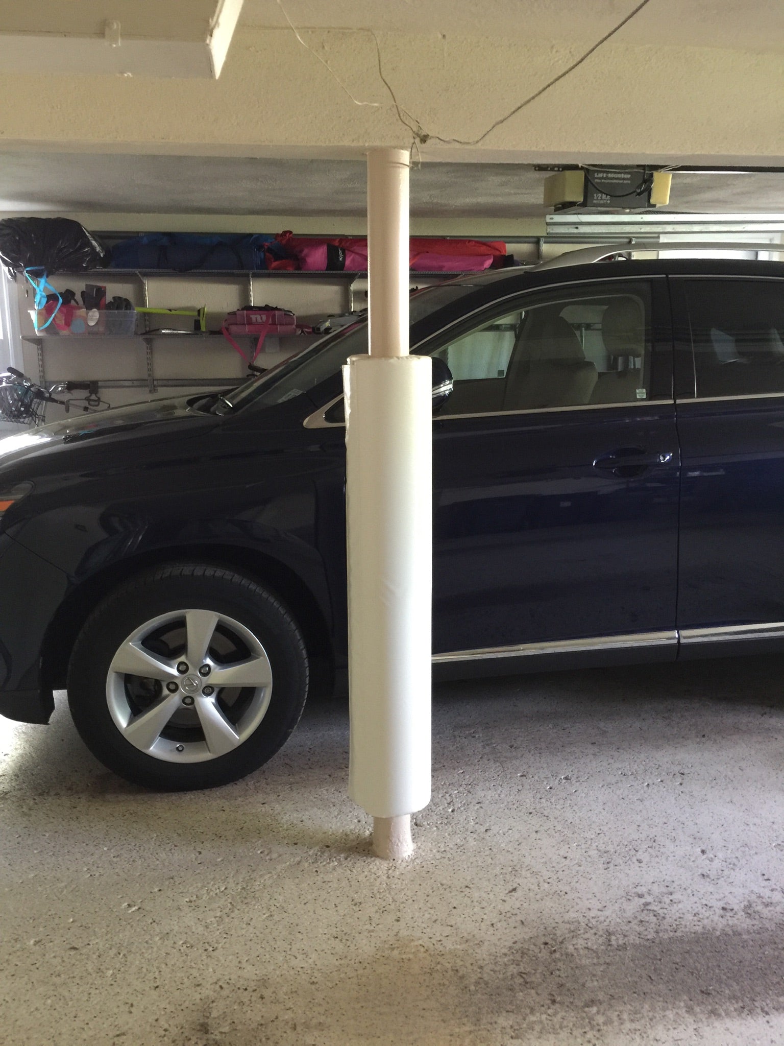 4' Tall Pole Pad with 10