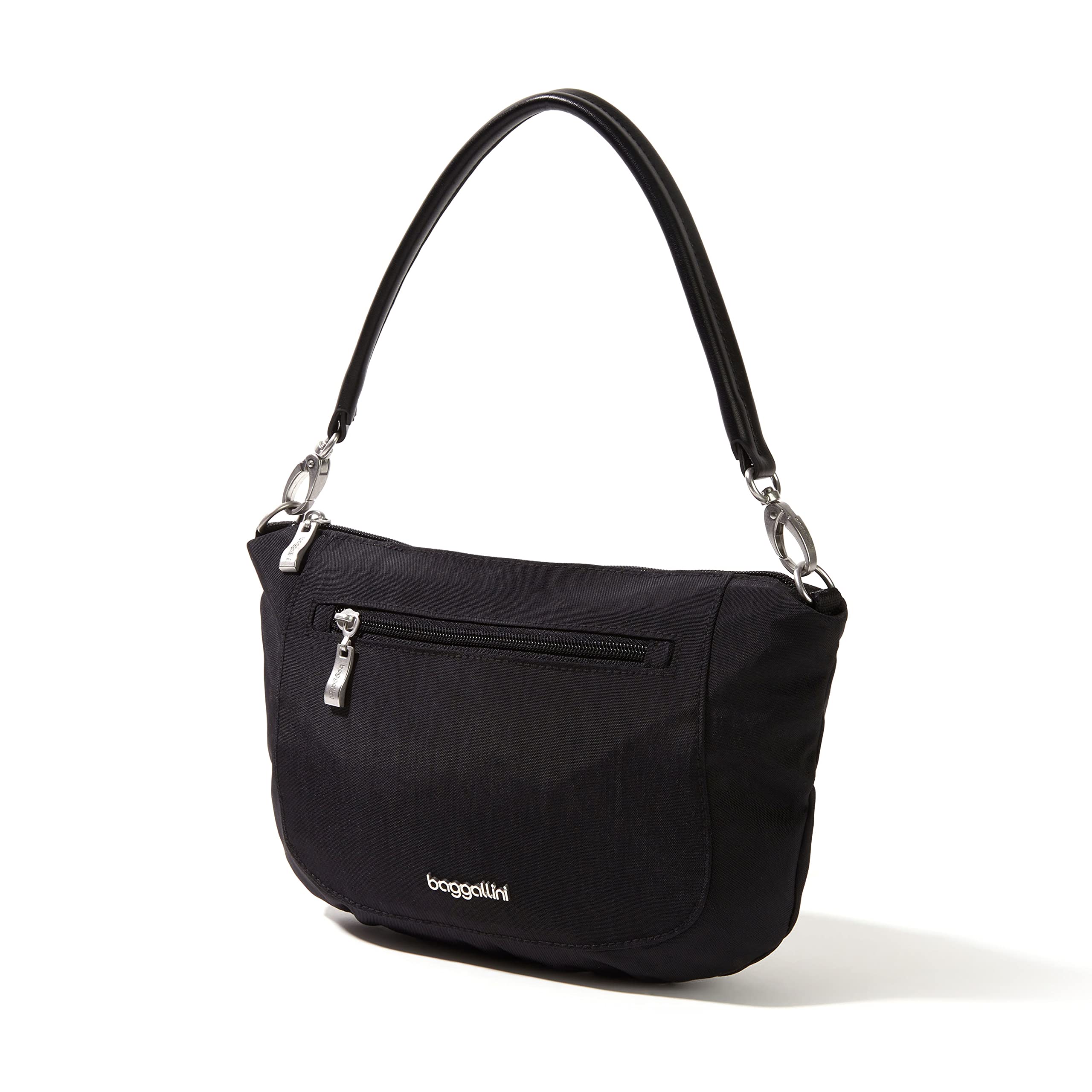 Baggallini Modern Everywhere Half Moon Crossbody Bag - Stylish & Lightweight Purse for Women | Perfect for Travel, Shopping & Everyday Use