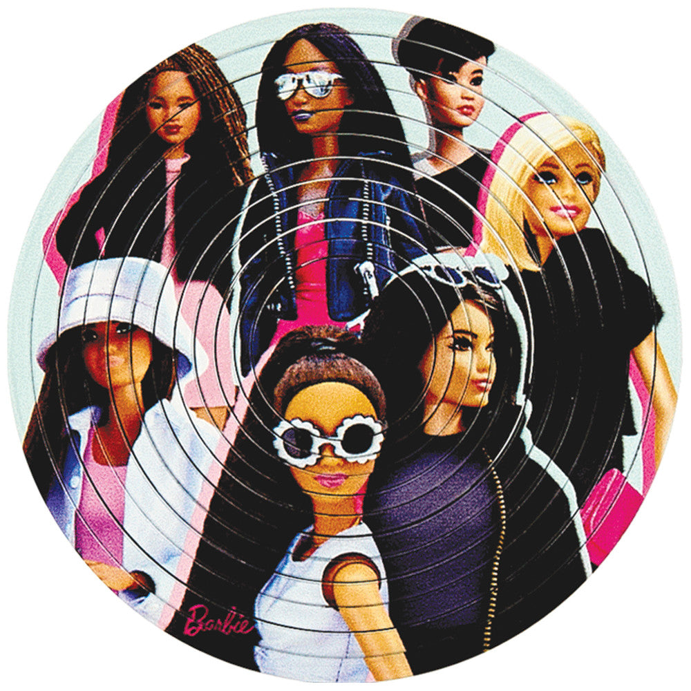 Barbie Fashionista Spin Flip Puzzle - 12 Ring Double-Sided Interactive Puzzle for Kids, Perfect for Family Game Nights & Educational Play