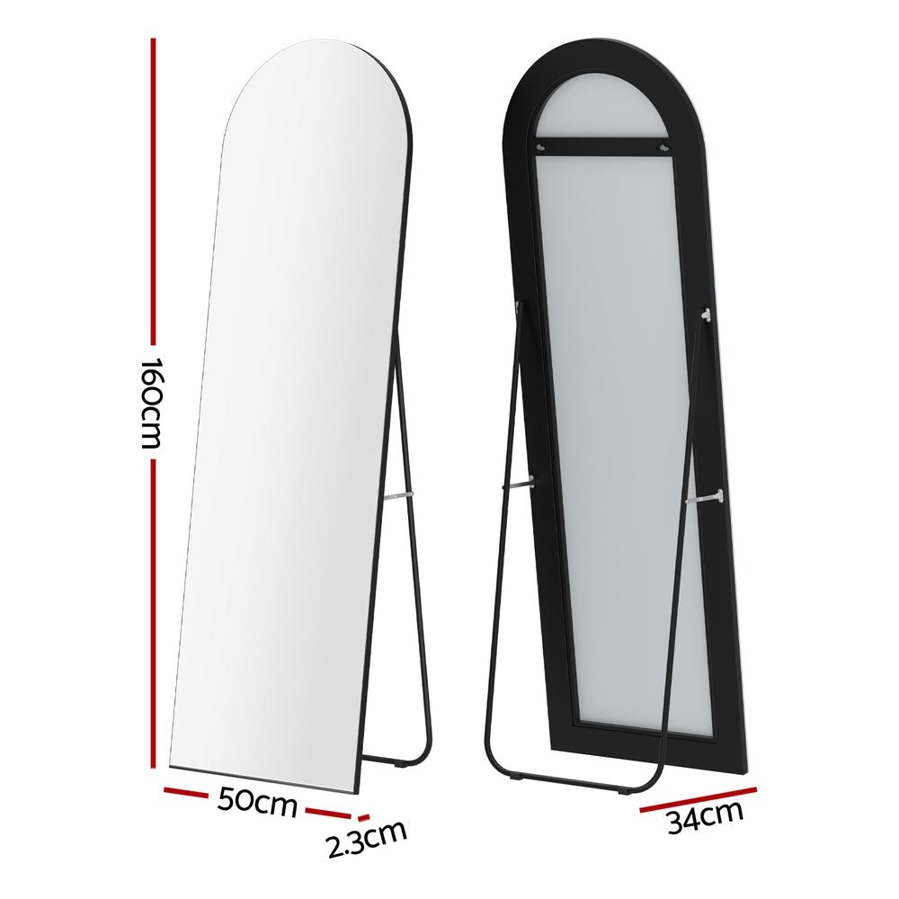 Full Length Floor Wall Mirror - Large Standing Mirror for Bedroom, Living Room, Entryway & Gym - 60x24 Inches - Home Decor & Fitness Use