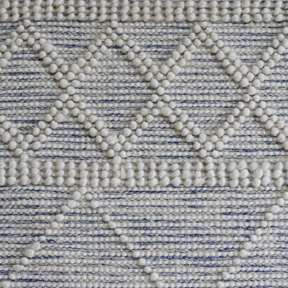 Hand Woven Bohemian Area Rug - Premium Jute Natural Fiber Floor Mat for Living Room, Bedroom & Boho Home Decor