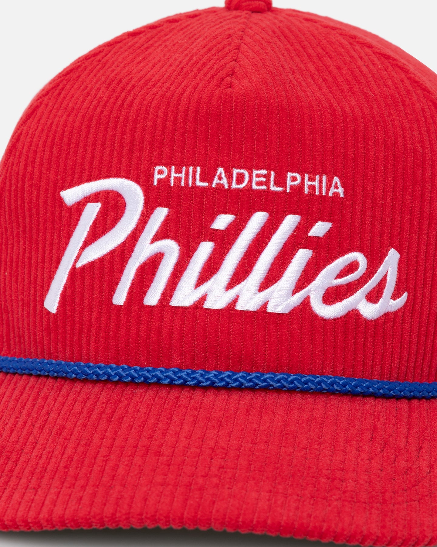 47 Brand Philadelphia Phillies 'MLB Opening Day' Crossrope Hitch Snapback Red Baseball Cap - Official MLB Licensed Hat for Fans, Games & Casual Wear