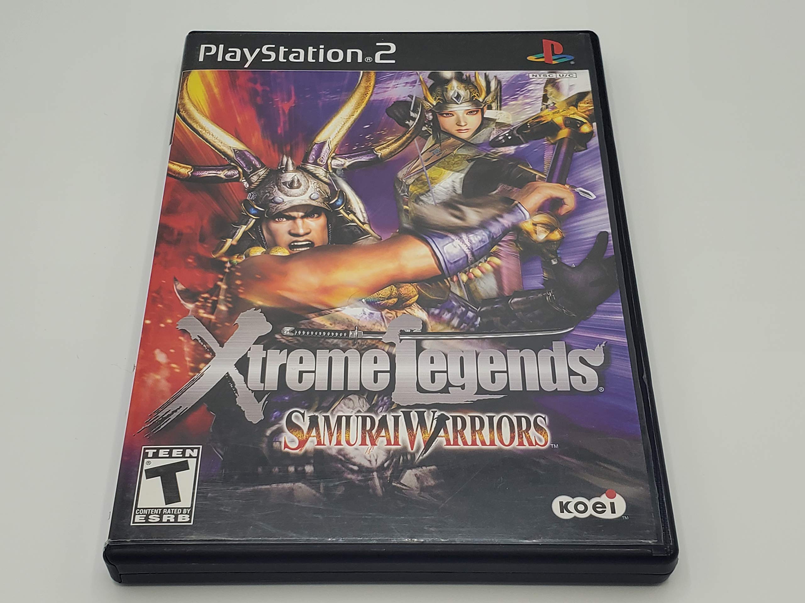 Xtreme Legends: Samurai Warriors - PS2 Game for PlayStation 2 | Action-Adventure Samurai Fighting Video Game | Perfect for Retro Gaming Enthusiasts and Classic PS2 Collectors
