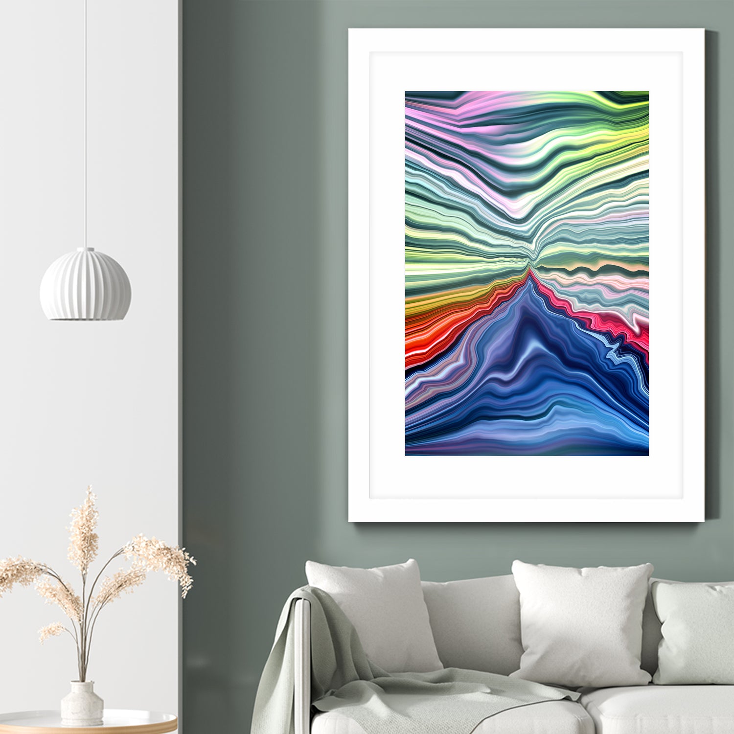 Abstract I Ee - Modern Abstract Wall Art for Home & Office Decor | Perfect for Living Room, Bedroom, or Workspace