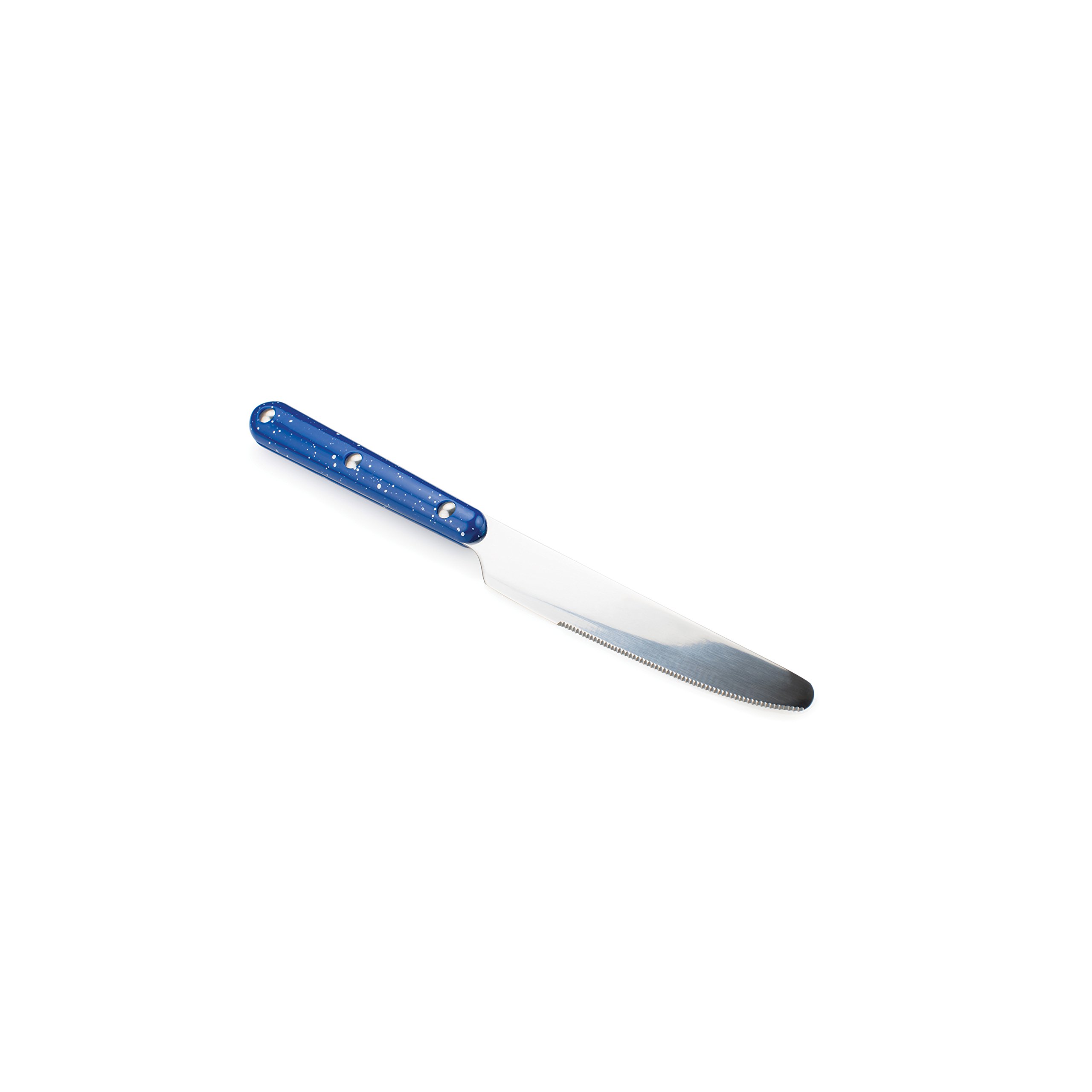 GSI Outdoors Pioneer Knife - High-Quality Camping Knife with Durable Stainless Steel Blade, Ergonomic Blue Handle for Outdoor Adventures, Hiking, and Survival Gear