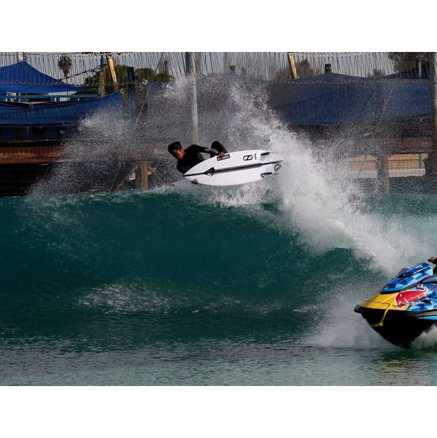 Firewire Slater Designs Flat Earth 5'11 Surfboard with Futures Fins - Perfect for Small to Medium Waves and Beach Surfing