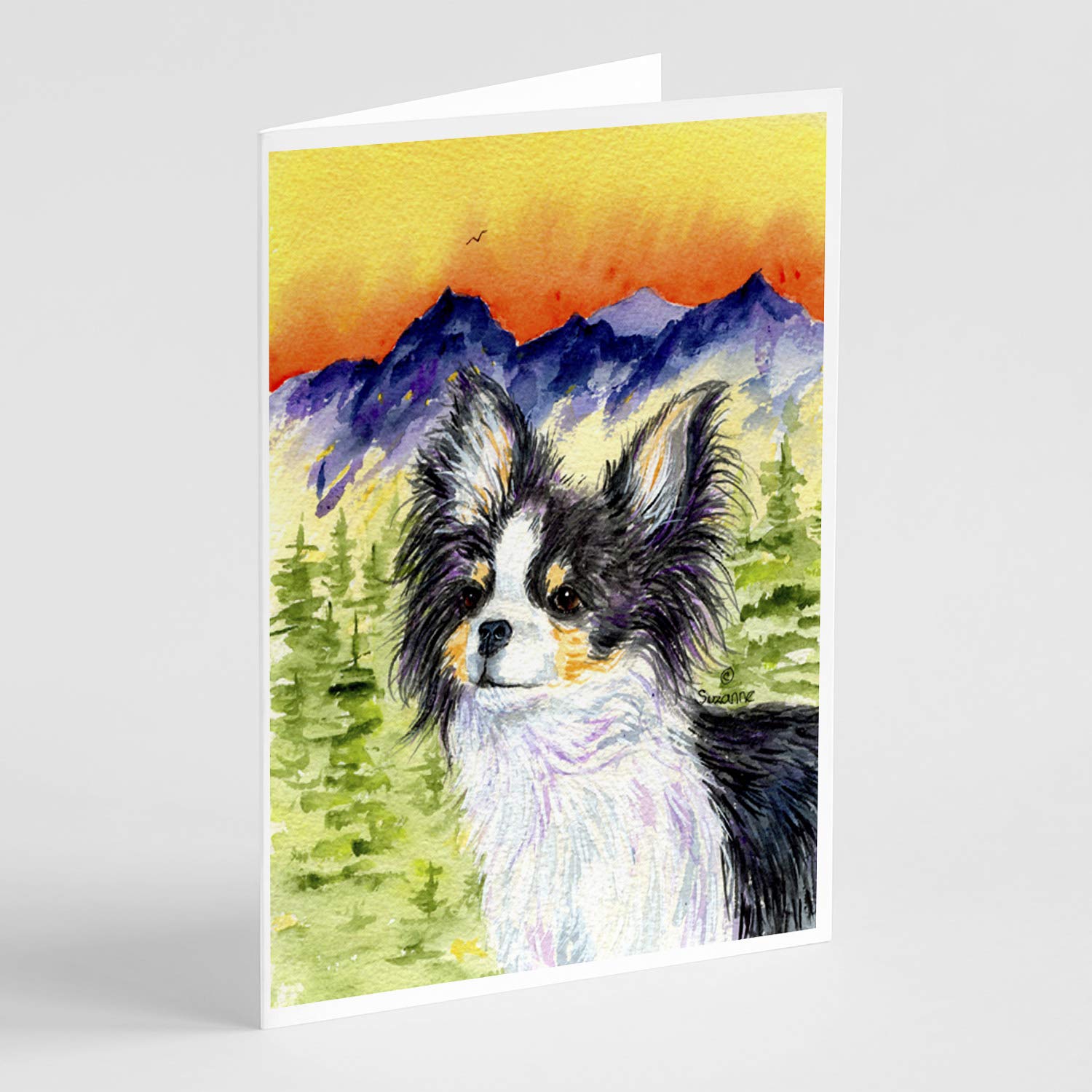 Chihuahua Greeting Cards and Envelopes Set of 8 | 5x7 A7 Blank Note Cards for Birthdays, Thank You & Special Occasions | Whimsical Dog Lover Stationery