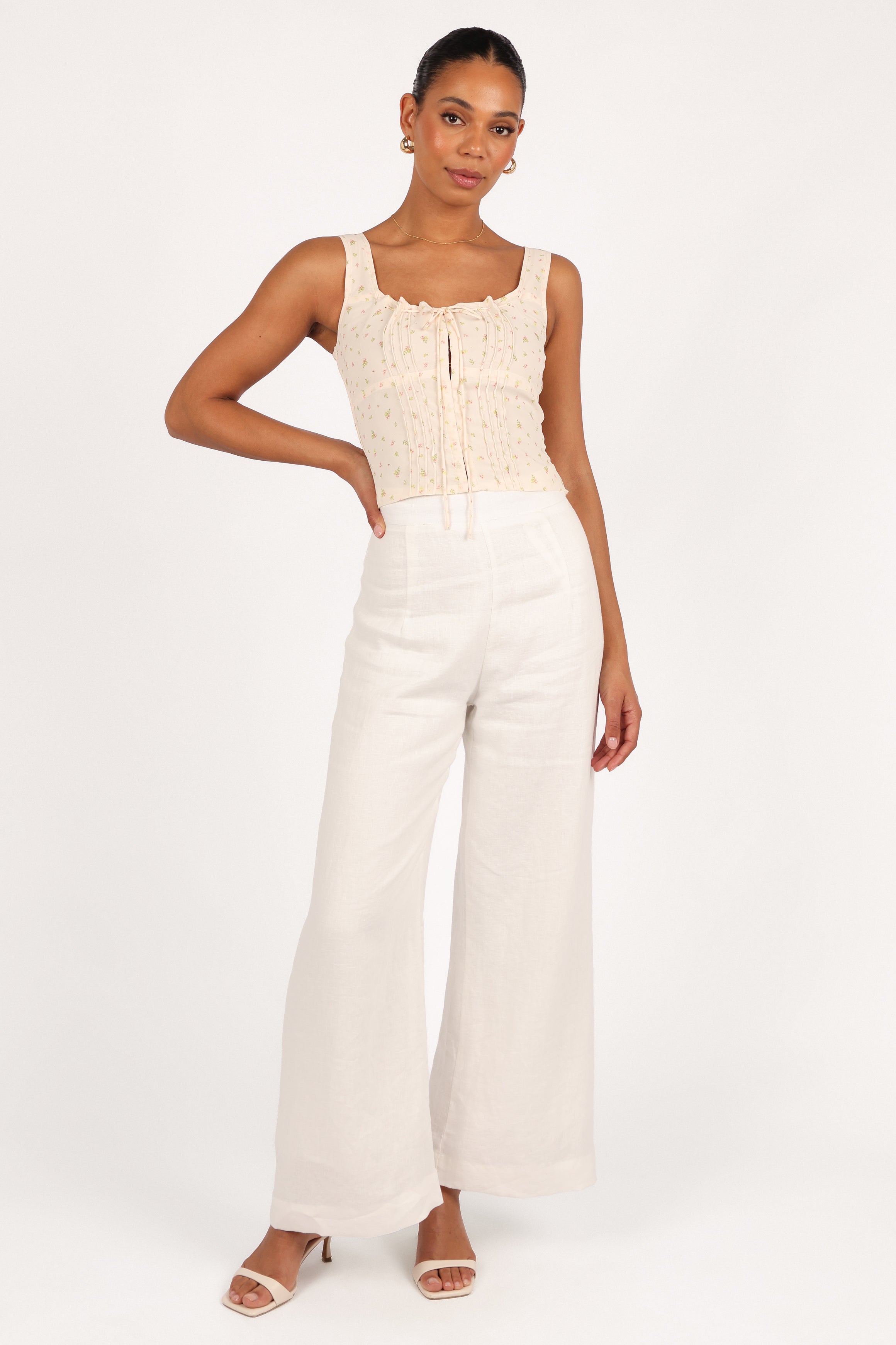 Alice Corset Top - Tiny Blooms Floral Lace Bustier for Women | Elegant Vintage Corset Top for Weddings, Parties & Date Nights