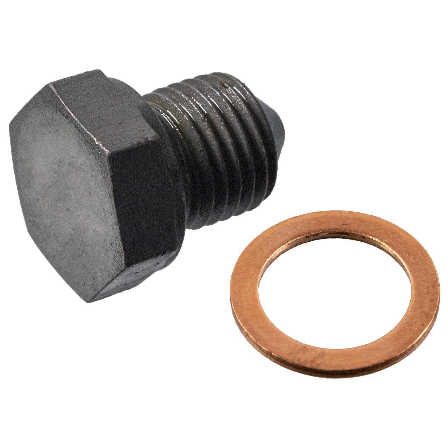 FEBI Oil Pan Drain Plug Steel M14x1.5 - Compatible with VW Amarok, Caddy II, Audi, SEAT, SKODA (Part# N90288901) - Engine Maintenance & Oil Change Accessory