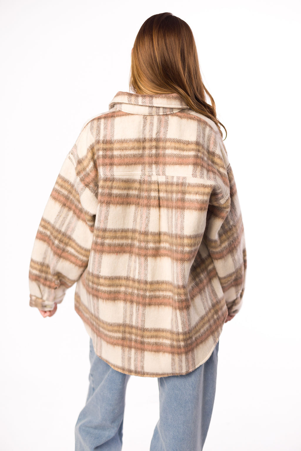 Kingston Flannel Jacket for Men - Soft & Warm Natural Plaid Shirt Jacket - Perfect for Outdoor Camping, Hiking & Casual Wear