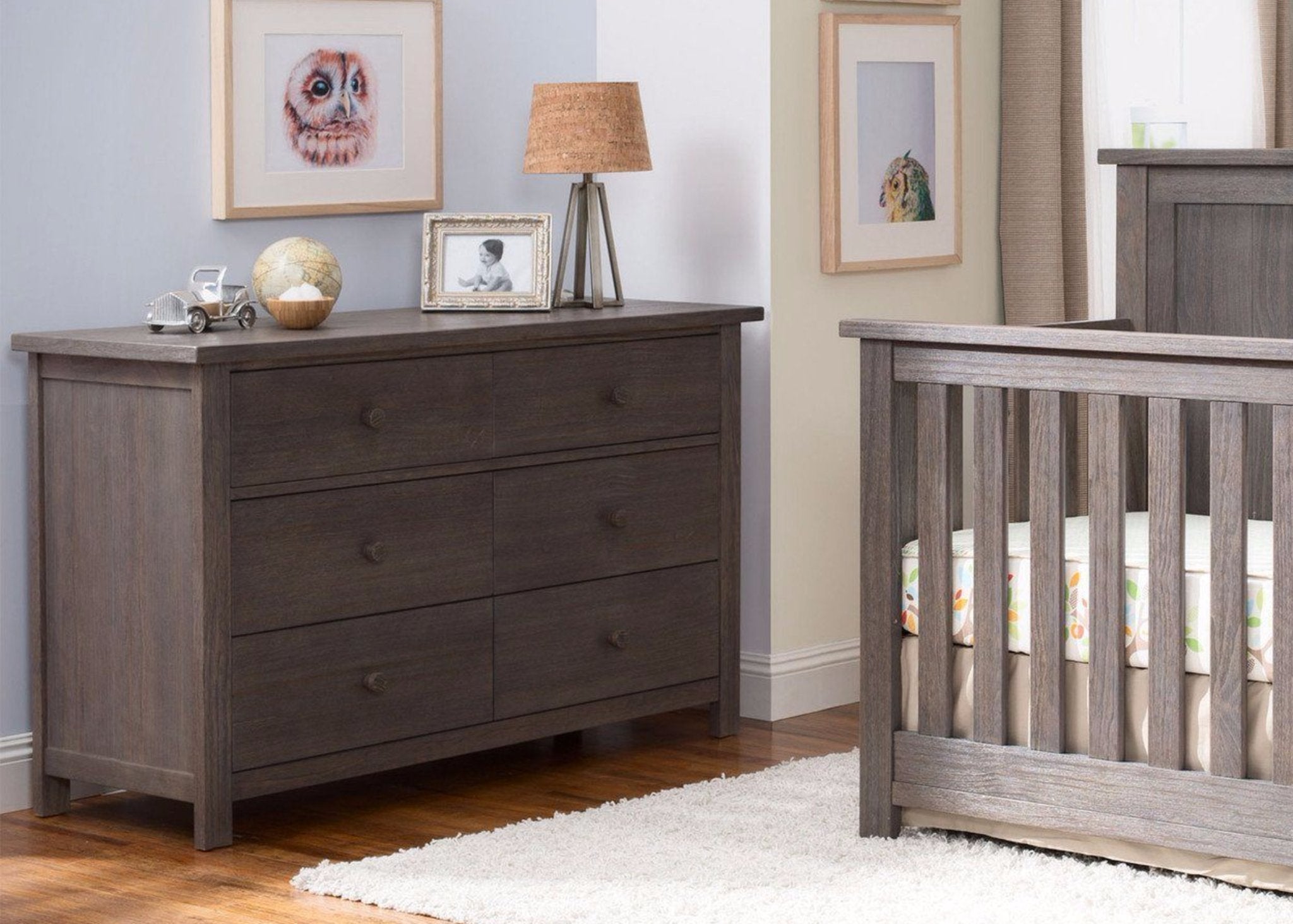 Northbrook 6 Drawer Dresser - Solid Wood Bedroom Chest of Drawers for Clothes Storage | Perfect for Master Bedroom, Guest Room & Nursery Organization