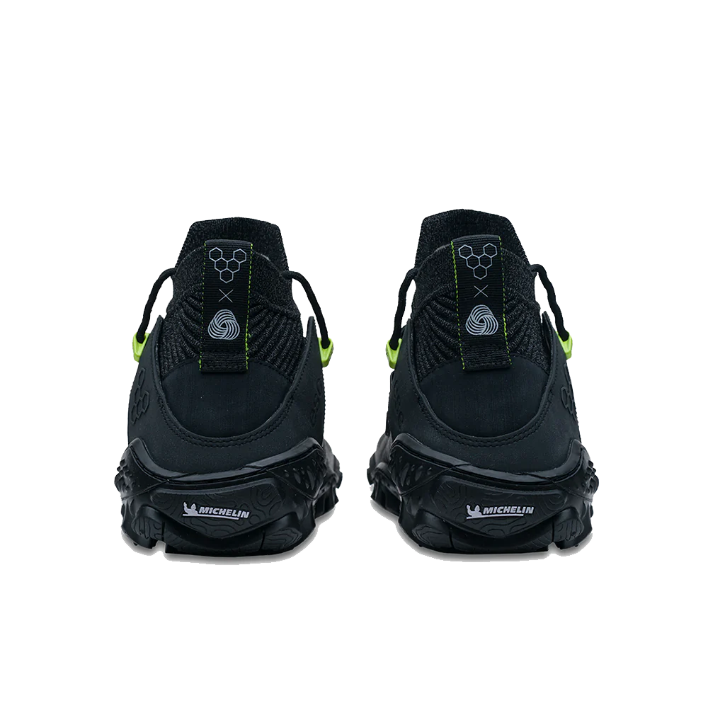 Vivobarefoot Magna Forest ESC Men's Barefoot Shoes - Obsidian/Lime - Trail Running, Hiking & Outdoor Adventure Footwear