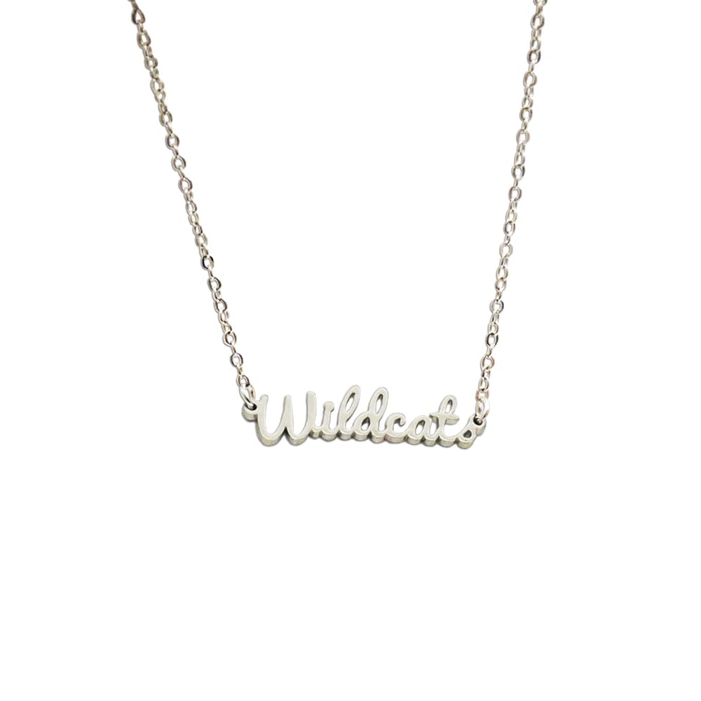 Fan Freanzy Athletic Script Necklace - Elegant Sports Jewelry for Women - Perfect for Workouts, Gifts & Everyday Wear