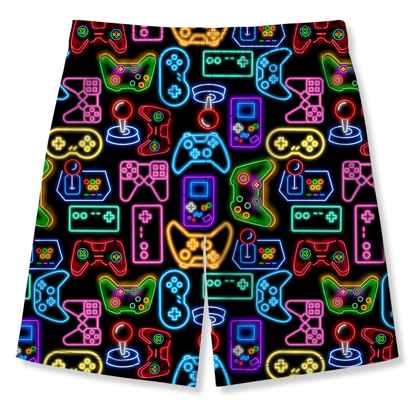 BFUSTYLE Boys' Quick-Dry Swim Trunks with Mesh Lining - Water Resistant Swim Shorts for Kids Ages 5-14 - Perfect for Beach, Pool & Summer Water Activities