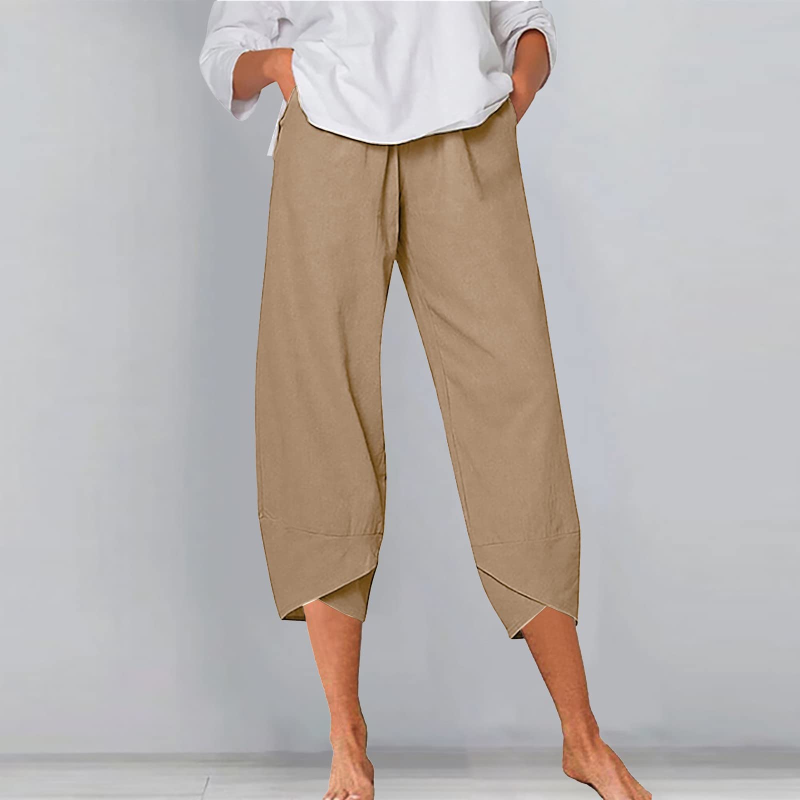 **Women's Plus Size Snowboard Pants - Straight Leg Wide Leg Cropped Linen Pants for Winter Sports & Casual Wear**    **使用场景 (Usage Scenarios):** Perfect for snowboarding, skiing, winter hiking, or everyday casual wear in cold weather.