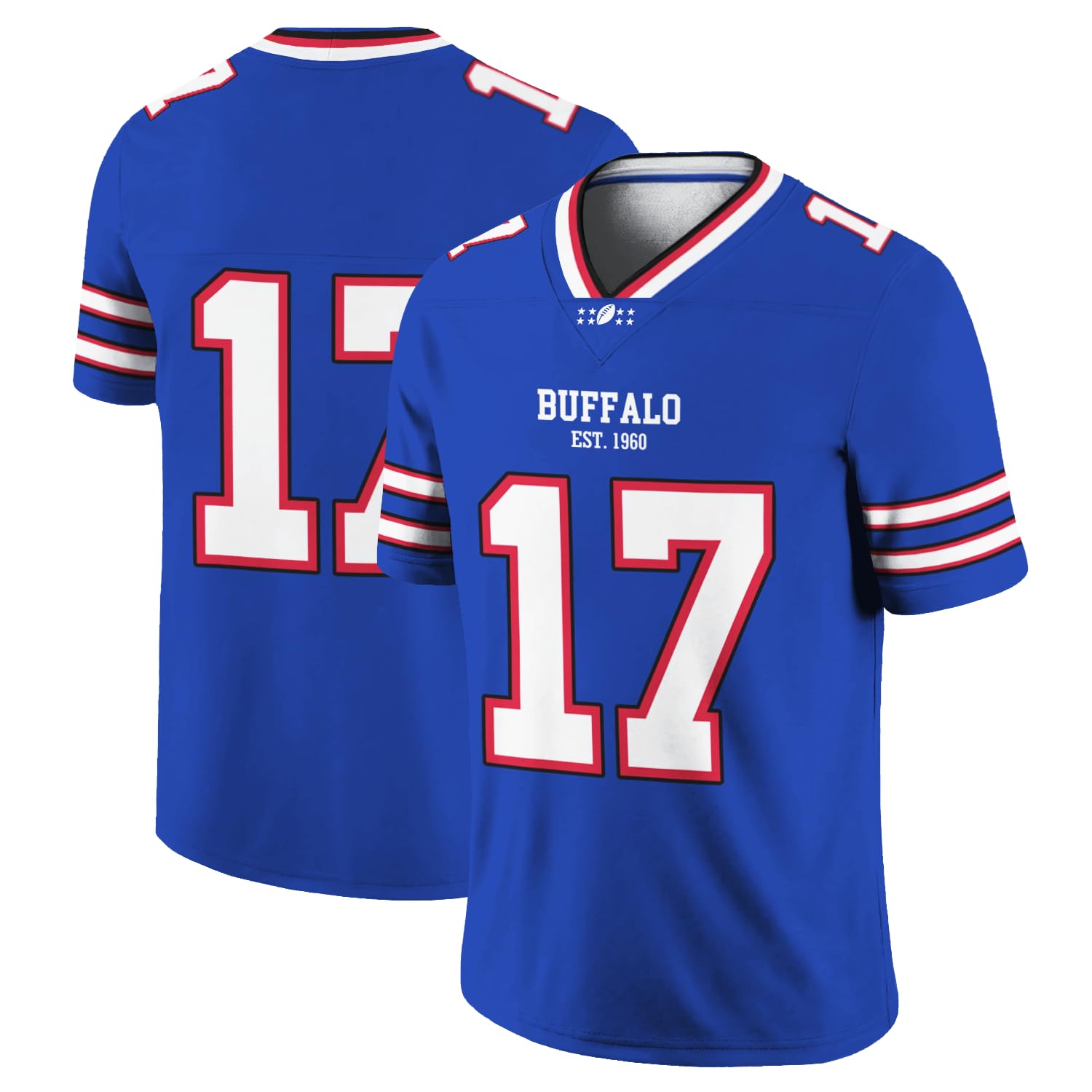 Men's Football Printed Jerseys - Breathable Sports Jersey for Soccer Fans - Perfect for Game Day, Training & Fan Support