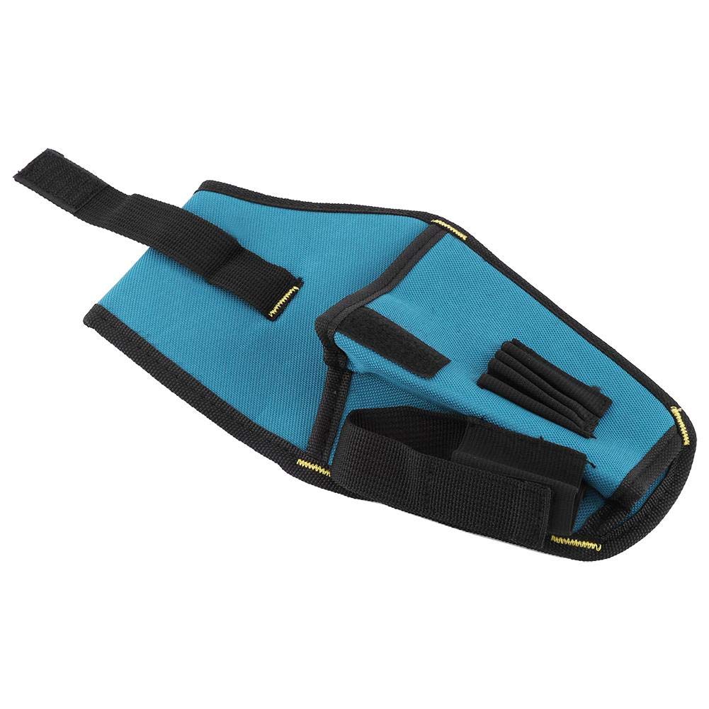 **Heavy Duty Drill Holster Pouch for Cordless T-Drills - Waist Tool Storage Bag with Multiple Pockets & Loops - Perfect for Construction, DIY & Electricians**