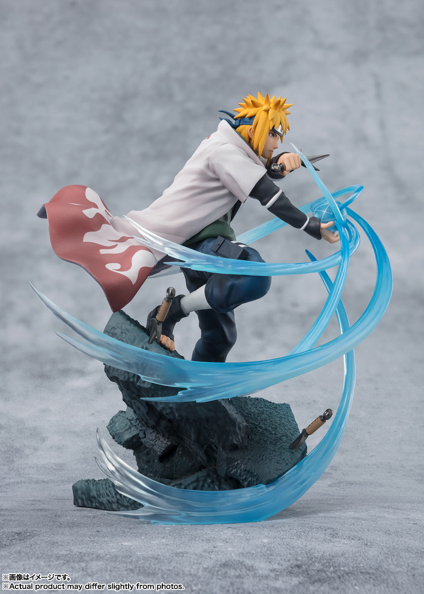 Figuarts Zero Extra Battle Naruto Shippuden Minato Namikaze (Rasengan) Action Figure Statue - Perfect for Anime Collectors & Naruto Fans Display