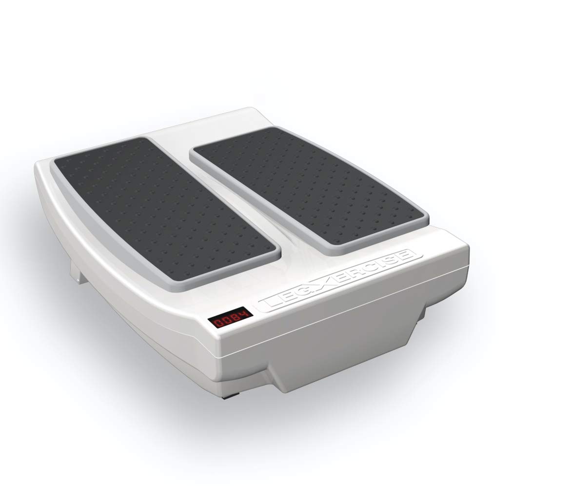LegXercise Pro - Wireless EMS Foot & Leg Massager for Pain Relief, Muscle Stimulation - Portable Electric Massager for Home, Office & Travel Use
