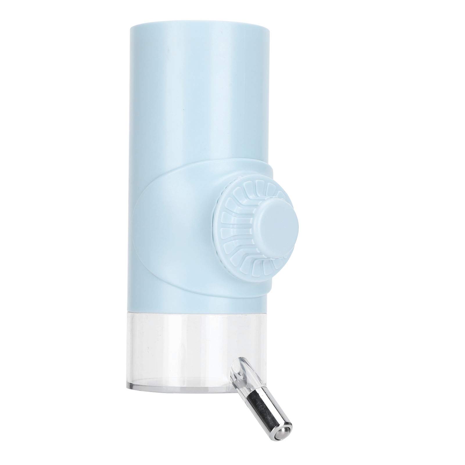 Zerodis No Drip Hanging Pet Water Dispenser with Spigot Spout - Automatic Dog Cat Cage Water Feeder Bottle for Small Medium Pets (Blue) - Perfect for Travel, Cages, Kennels & Home Use