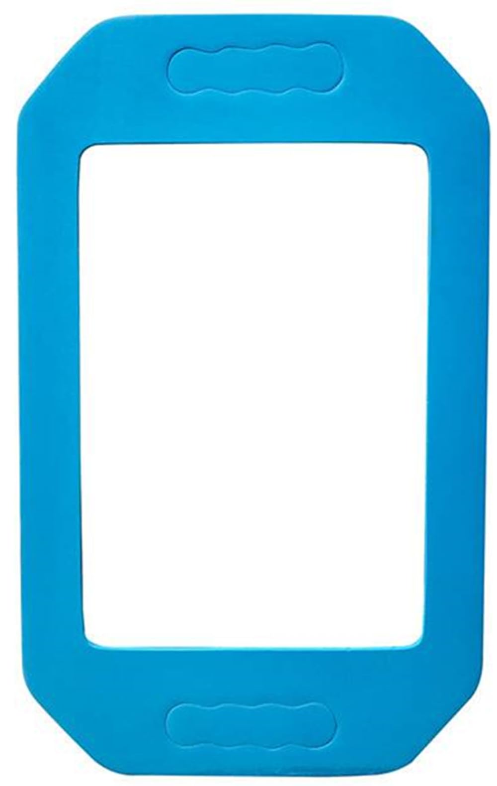 Large Handheld Mirror - Lightweight Foam Barber Mirror with Double Handle for Salon, Home Makeup & Grooming | Portable Vanity Mirror for Professionals & Personal Use