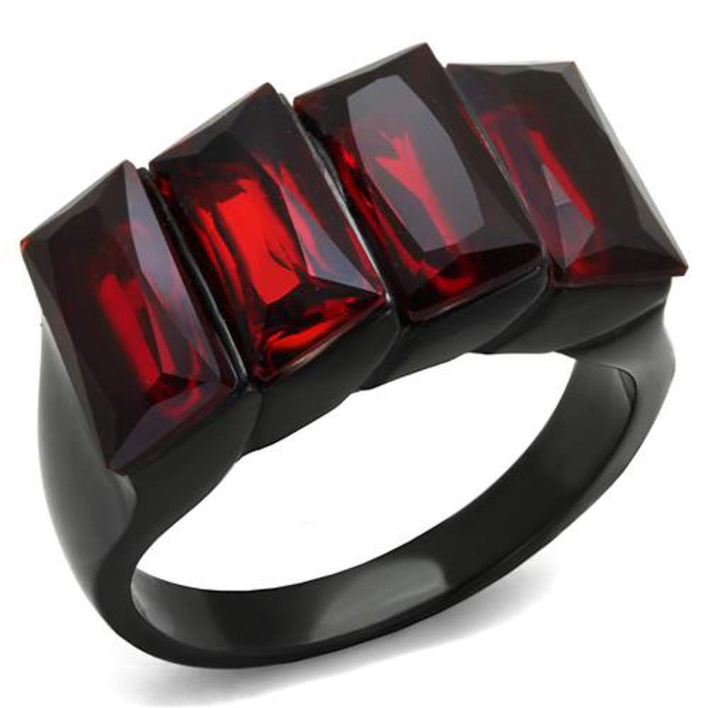 6.96ct Emerald Cut Cubic Zirconia Ring for Women - Size 5-10 | Elegant Jewelry for Parties & Gifts