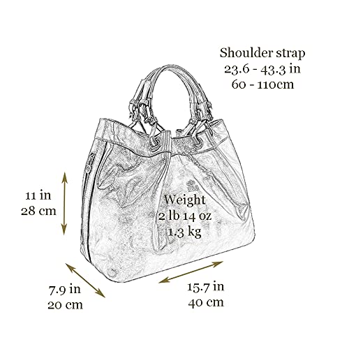Premium Full-Grain Leather Handbag for Women - Timeless Top Handle Purse - Durable & Stylish - Perfect for Work, Travel & Special Occasions