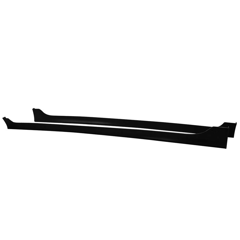 IKON MOTORSPORTS Side Skirts for 2013-2017 Honda Accord - Black PP Rocker Panel Molding, Air Dam & Bumper Lip Splitter | Perfect for Car Customization & Performance Enhancement