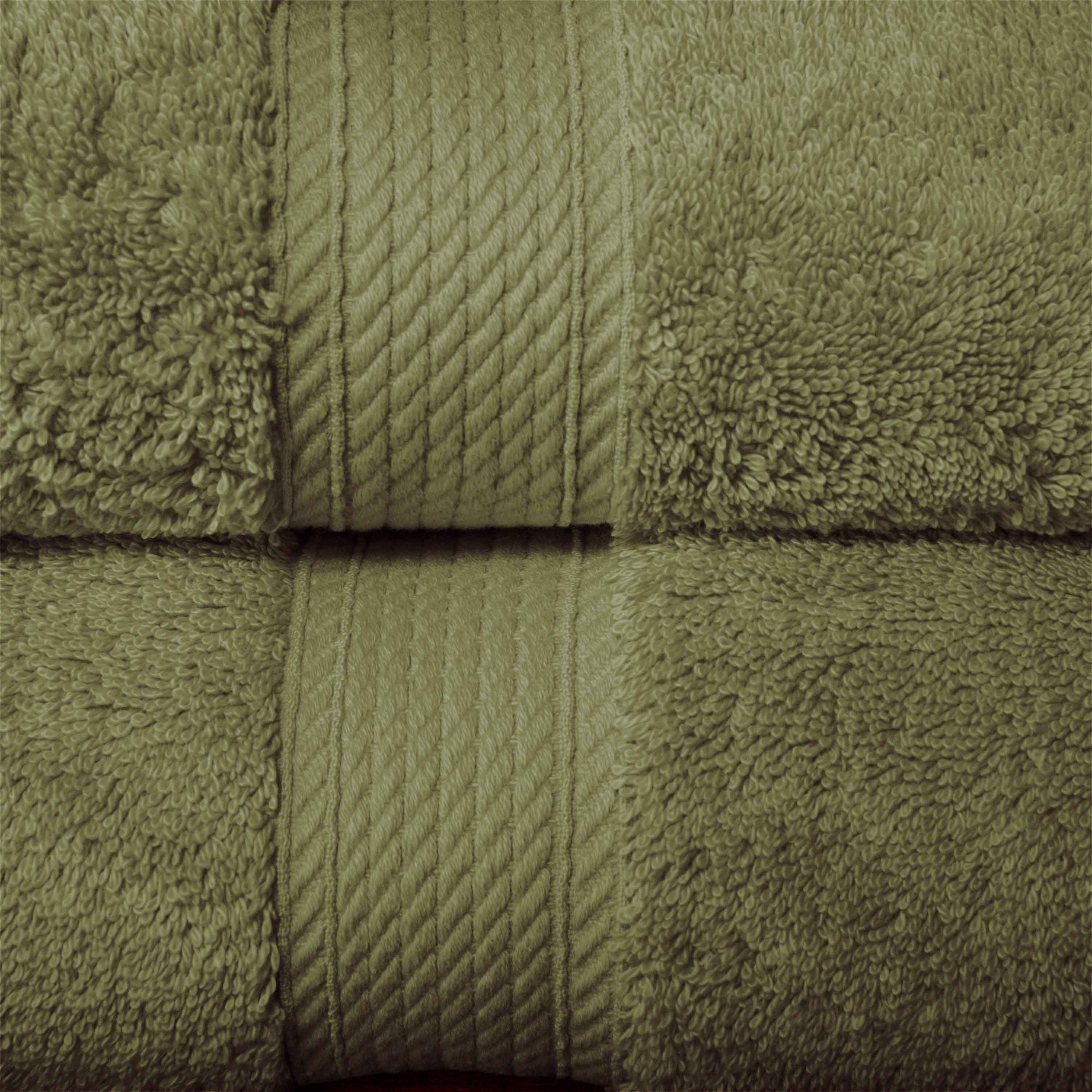 Premium 100% Egyptian Cotton Plush Heavyweight Luxury Bath Towel Set of 6 - Ultra Soft & Absorbent for Spa, Hotel & Home Use