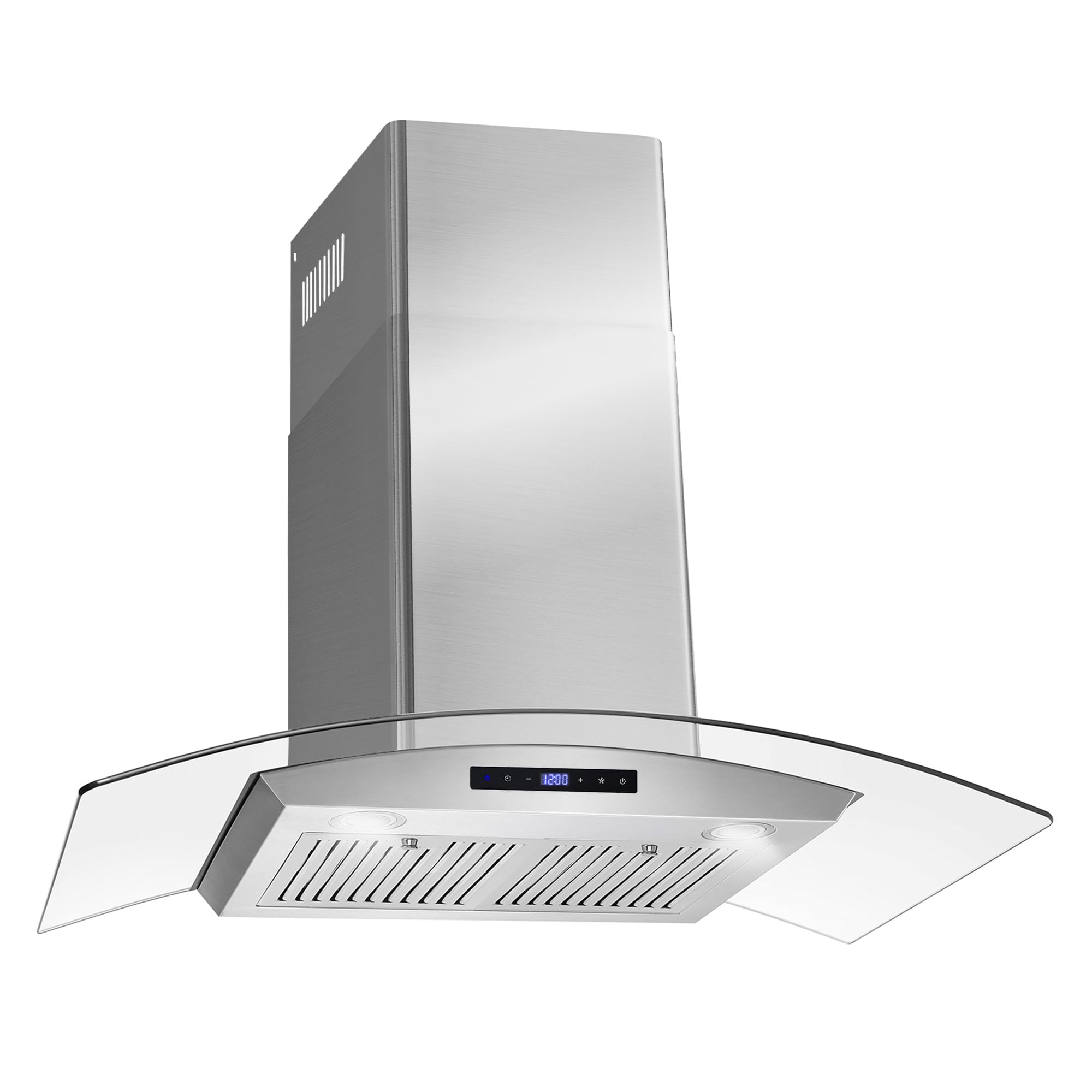 COSMO COS-668AS900 36 Inch Stainless Steel Wall Mount Range Hood - 380 CFM Ducted Ventilation, Touch Controls & LED Lights for Modern Kitchens | Perfect for Cooking, Grilling & Smoke Removal