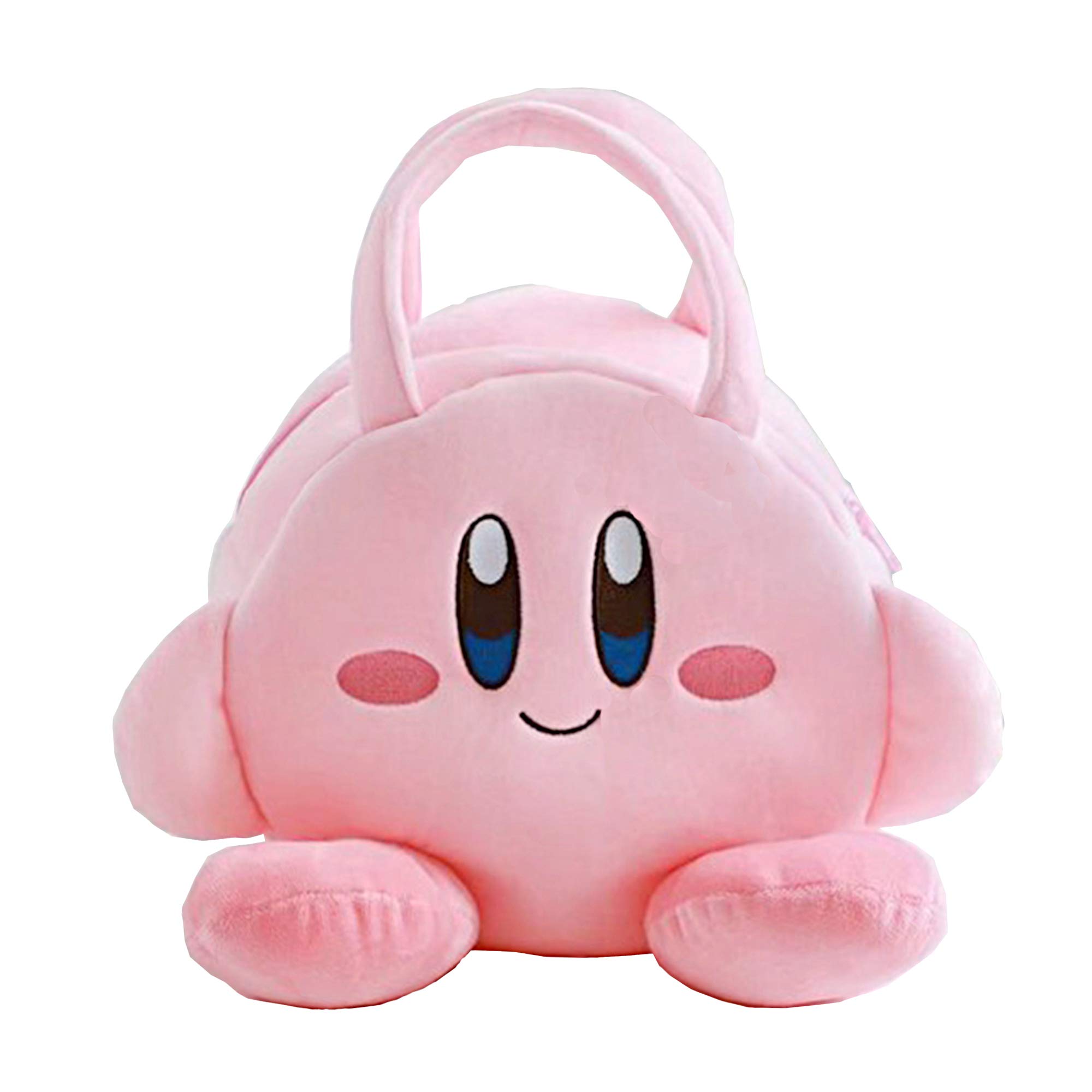 Eppsoie Cute Pink Plush Cartoon Kawaii Handbag Purse for Girls - Funny Soft Storage Bag for School, Travel & Daily Use