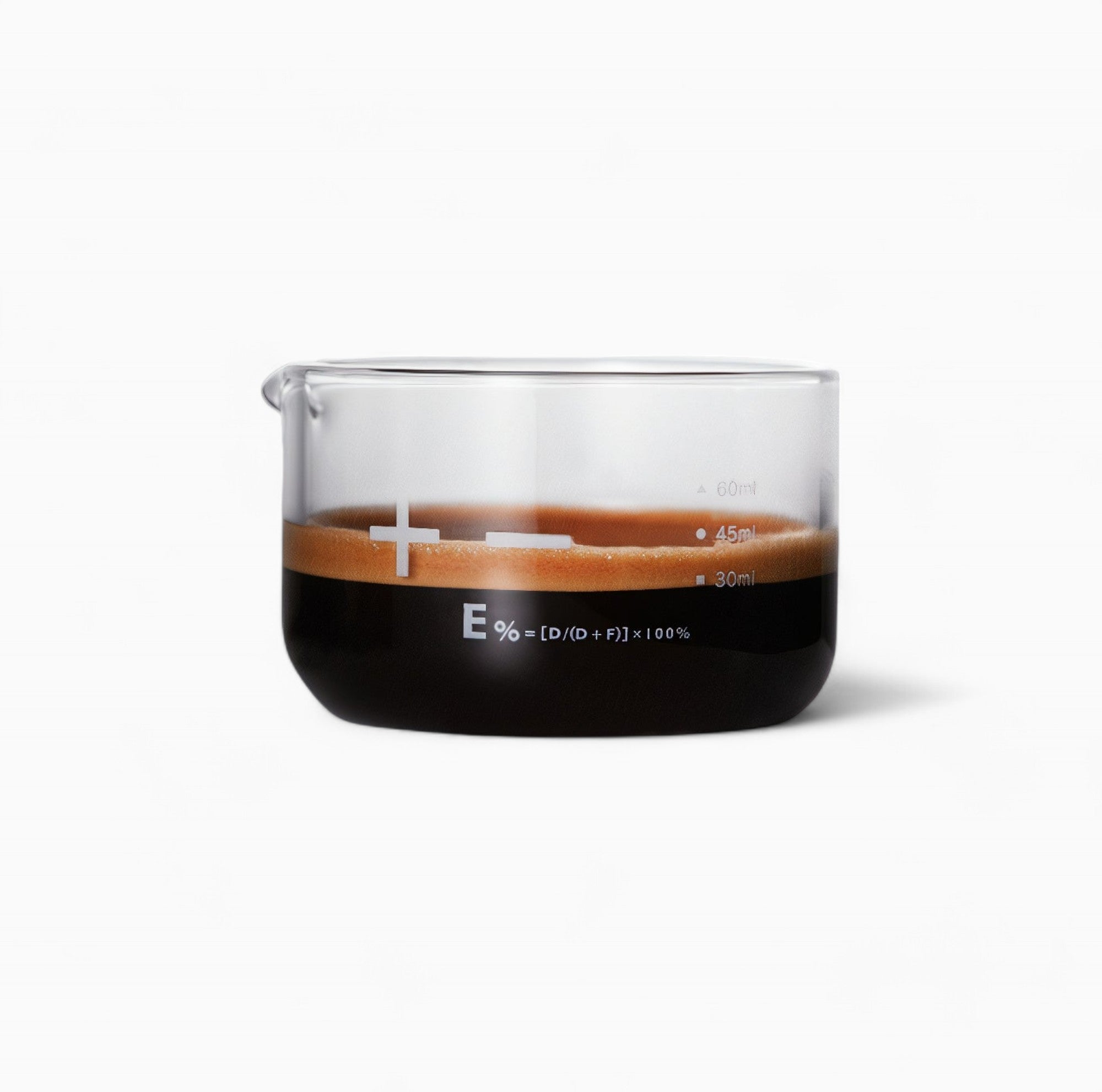 Precision Espresso Shot Glass with Measuring Scale - Perfect for Coffee Brewing, Cocktail Mixing & Kitchen Measuring