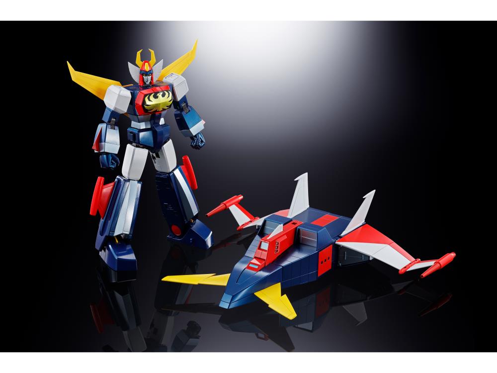 Bandai Soul of Chogokin GX-66R Trider G7 Invincible Robo Action Figure - Collectible Robot Toy for Anime Fans & Display - Perfect for Home Decor, Anime Collections, and Gifting