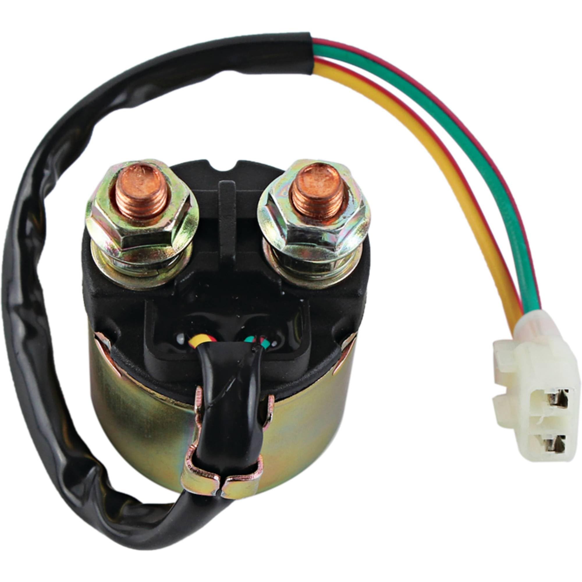 Total Power Parts 240-58011 Solenoid Relay Compatible with Honda 350 400 500 Rancher Fourtrax Foreman - Replacement for SND6073 - Perfect for ATV Electrical System Repair & Maintenance