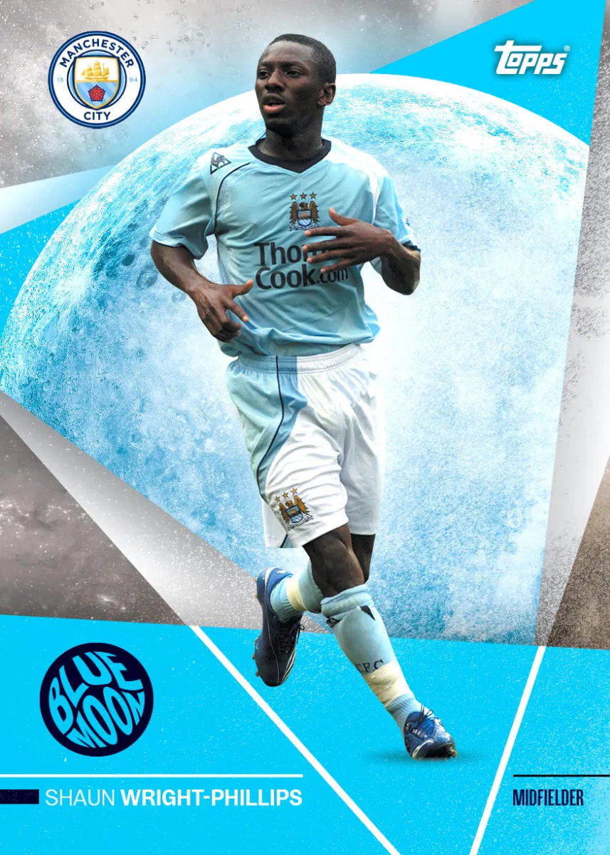 Official Topps Manchester City FC 2023/2024 Team Set - Collectible Soccer Trading Cards for Fans and Gift Ideas